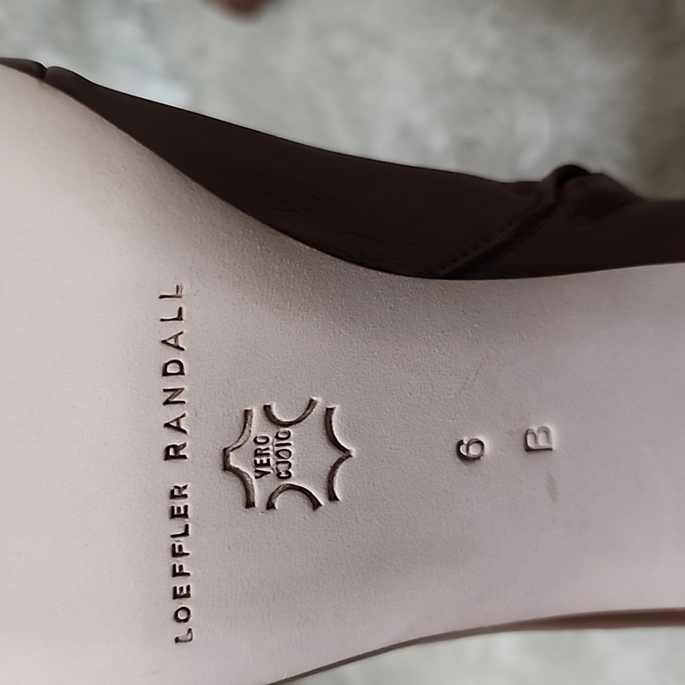 Loeffler Randall Brown Ankle Boots - Picture 10 of 12